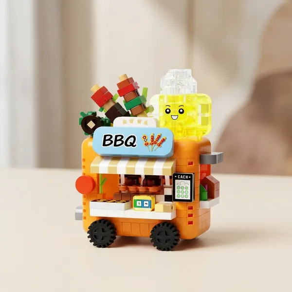 Orianscent_BBQ_Cart_Building_Block_Toys