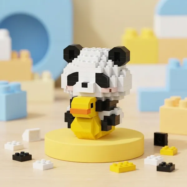 Panda_Building_Blocks_Set_Educational_Construction_Toy_-_Duck