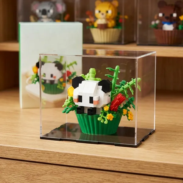 Orianscent_Building_Blocks_Panda_In_Flower_Pot_Animal_Theme_Diy_Construction_Toy_With_Display_Case_Educational_Diy_Construction_Toy_Kit_For_Kids_Creative_Animal_Building_Block_Set_Green