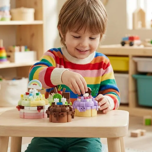 Building_Blocks_Cake_Model_Set_162_Pieces_Bakery_Them