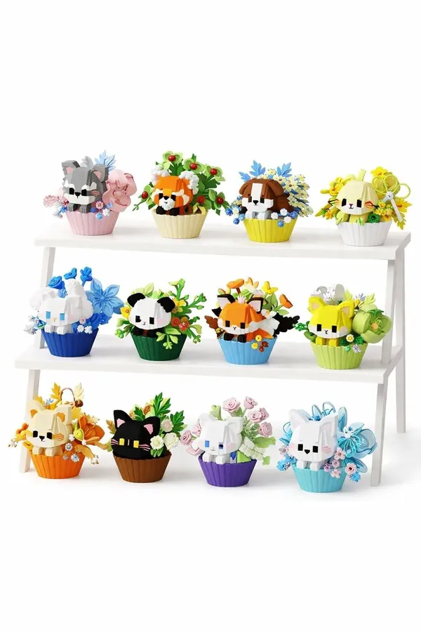 Orianscent_Building_Blocks_Panda_In_Flower_Pot_Animal_Theme_Diy_Construction_Toy_With_Display_Case_Educational_Diy_Construction_Toy_Kit_For_Kids_Creative_Animal_Building_Block_Set_Green