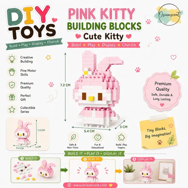 My_Melody_Mini_Building_Block_Toys