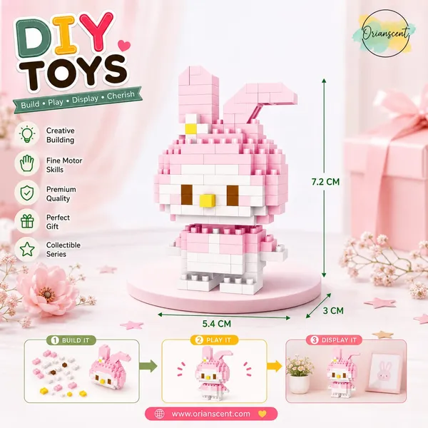 My_Melody_Mini_Building_Block_Toys