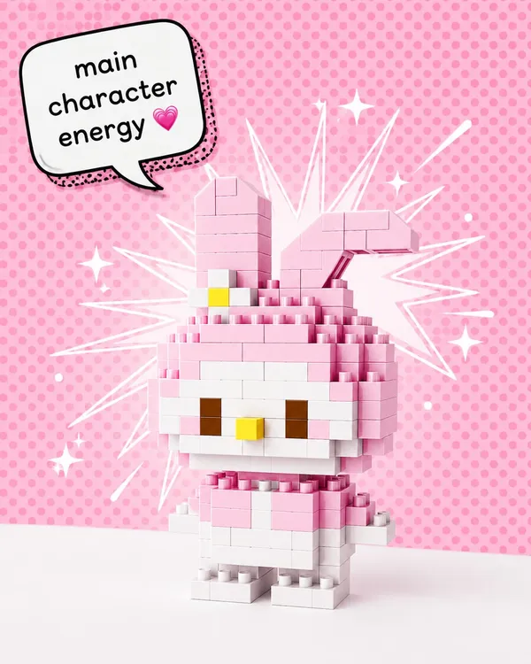 My_Melody_Mini_Building_Block_Toys