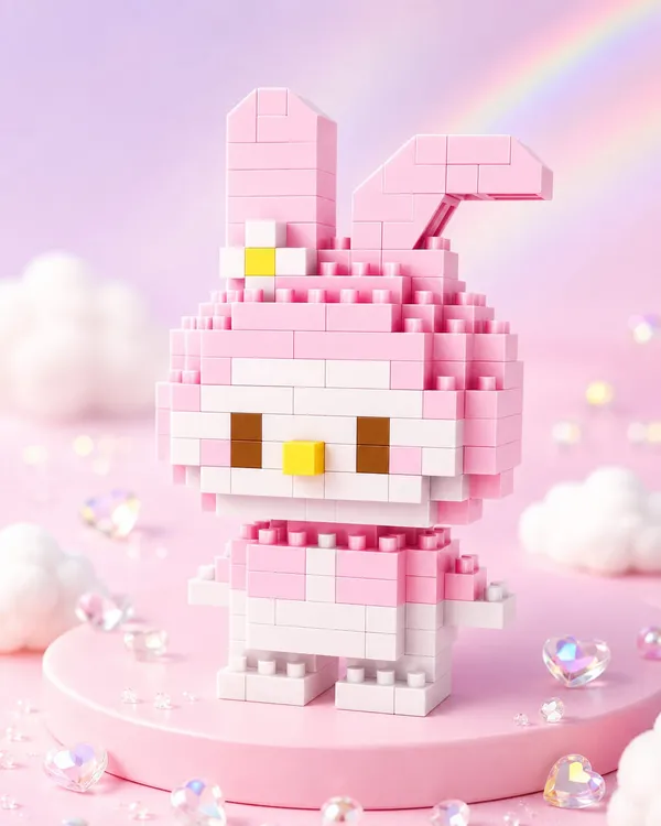 My_Melody_Mini_Building_Block_Toys