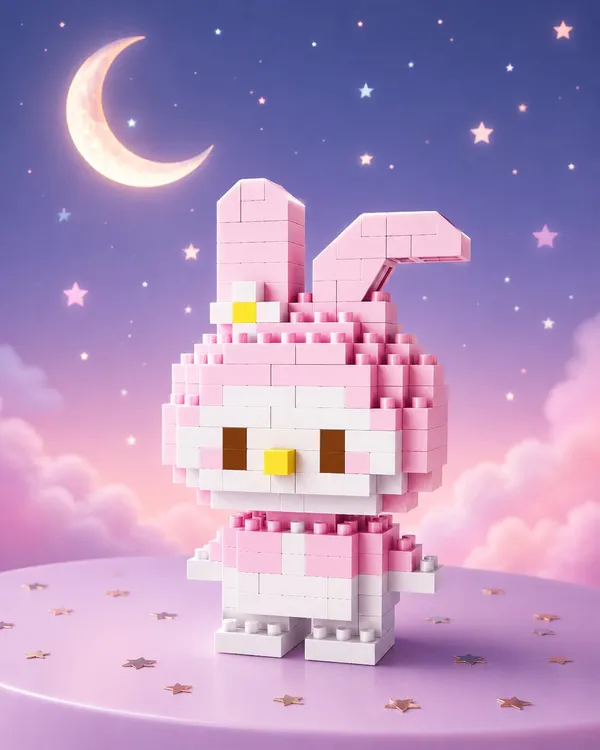 My_Melody_Mini_Building_Block_Toys