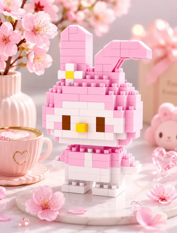 My_Melody_Mini_Building_Block_Toys