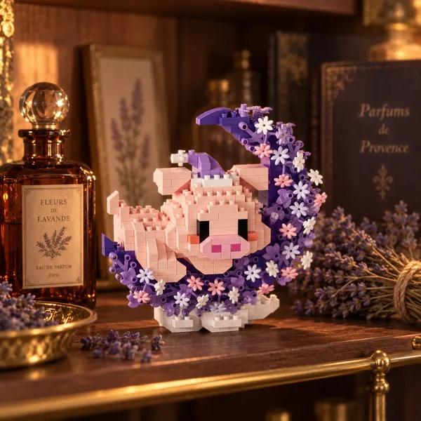 Lavender_Moon_Piglet_Mini_Building_Block_Set