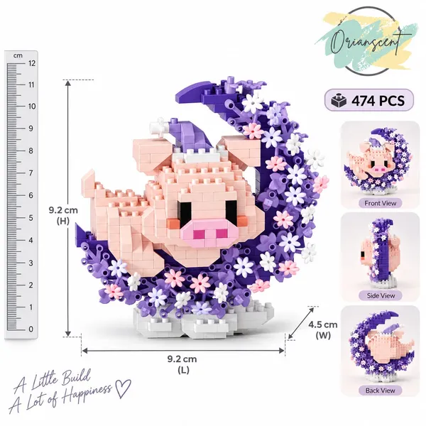 Lavender_Moon_Piglet_Mini_Building_Block_Set