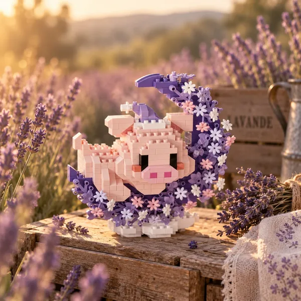 Lavender_Moon_Piglet_Mini_Building_Block_Set