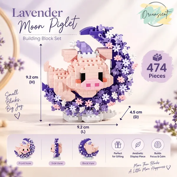 Lavender_Moon_Piglet_Mini_Building_Block_Set