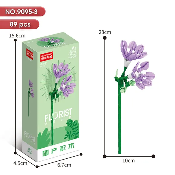 DIY_Purple_Freesia_Flower_Building_Block_Set_–_89_Pieces