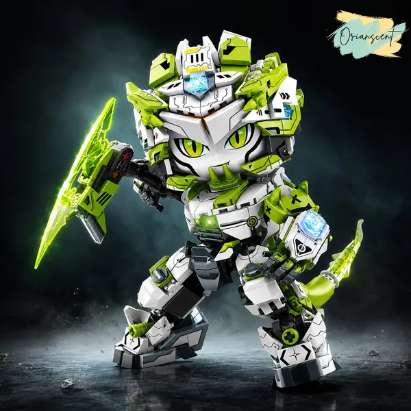 DIY_Zodiac_Snake_Mecha_Building_Block_Set_–_553_Pieces