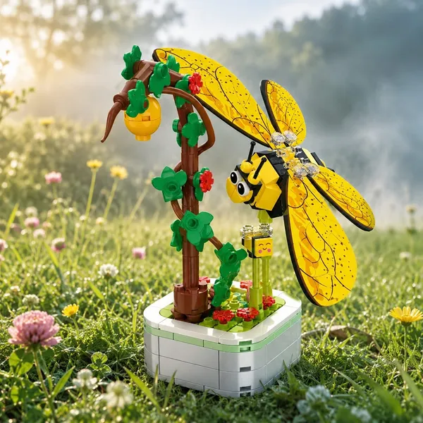 DIY_Bee_&_Honey_Tree_Building_Block_Kit