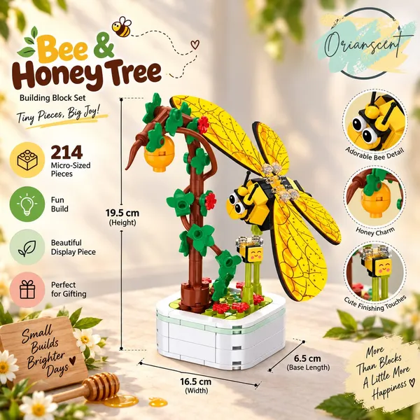DIY_Bee_&_Honey_Tree_Building_Block_Kit
