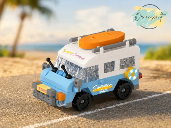 Beach_Camper_Mini_Car_Building_Block_Set