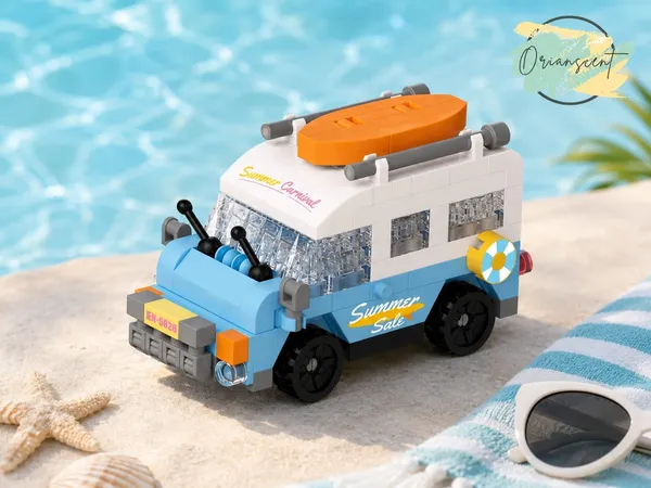 Beach_Camper_Mini_Car_Building_Block_Set