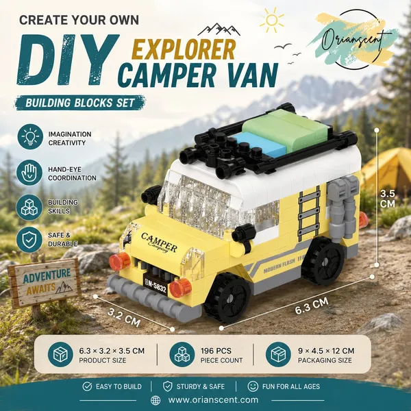 Explorer_Camper_Van_Mini_Car_Building_Block_Set