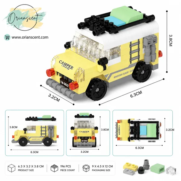 Explorer_Camper_Van_Mini_Car_Building_Block_Set