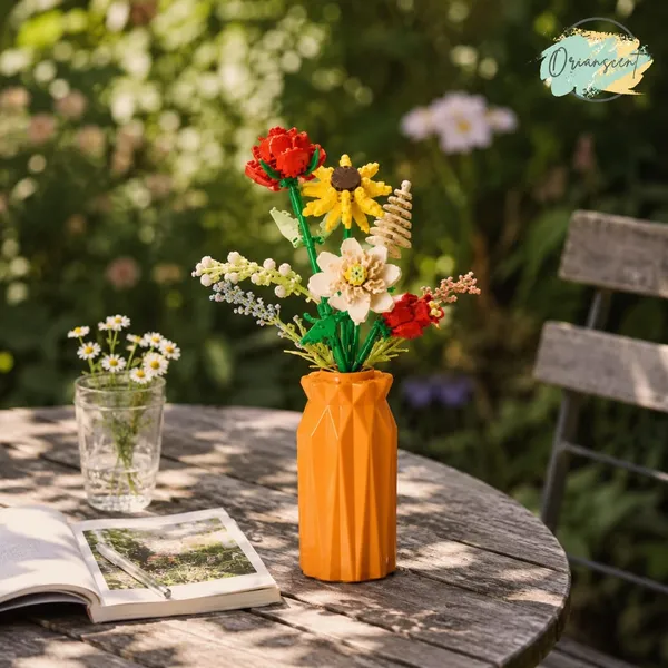 DIY_Flower_Bouquet_Building_Block_Set_with_Vase_–_Creative_Home_Décor_(283_Pcs)