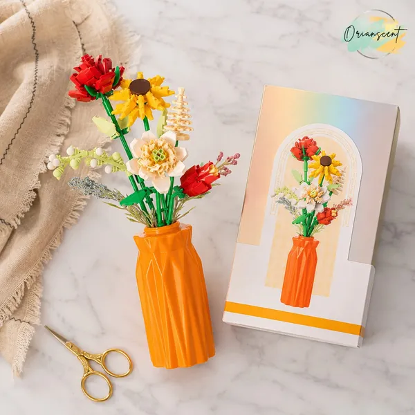 DIY_Flower_Bouquet_Building_Block_Set_with_Vase_–_Creative_Home_Décor_(283_Pcs)
