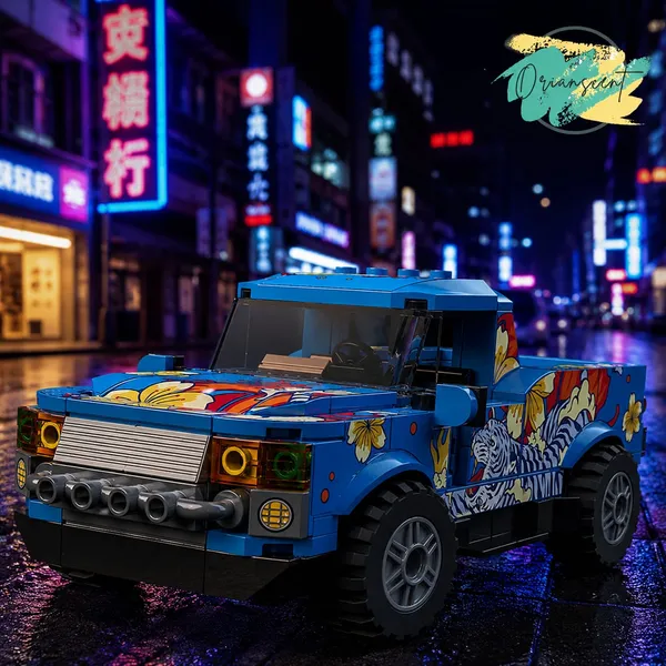 Thunder_Beast_4x4_Pickup_Truck_Building_Blocks_Set_–_296_Pieces