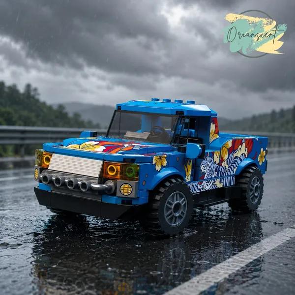 Thunder_Beast_4x4_Pickup_Truck_Building_Blocks_Set_–_296_Pieces