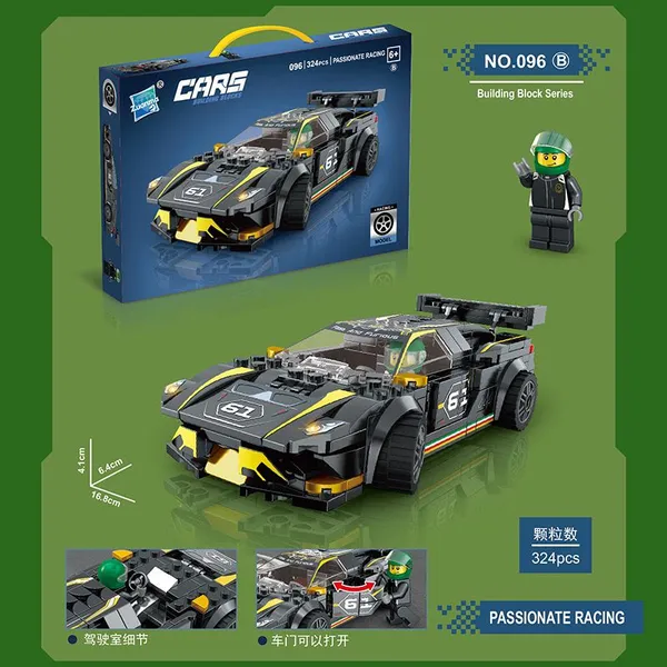 Shadow_Thunder_GT_Racing_Car_Building_Blocks_Set_(324_Pieces)