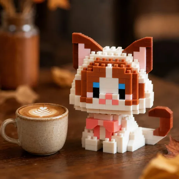 Cat_Building_Block_Toy_-_Brown
