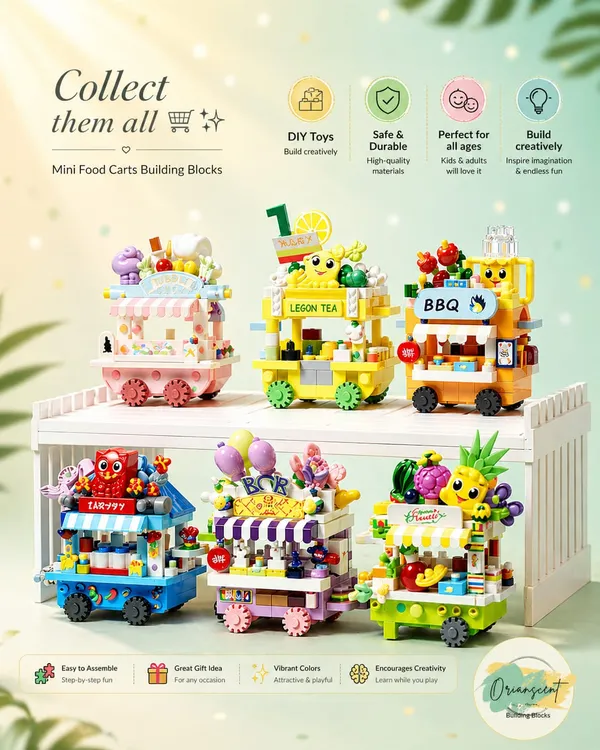 Lemon_Tea_Cart_Building_Block_Toys