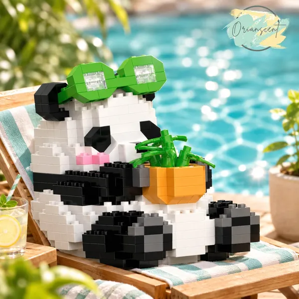 New_Playing_Panda_Building_Block_Toys_-_With_Planter