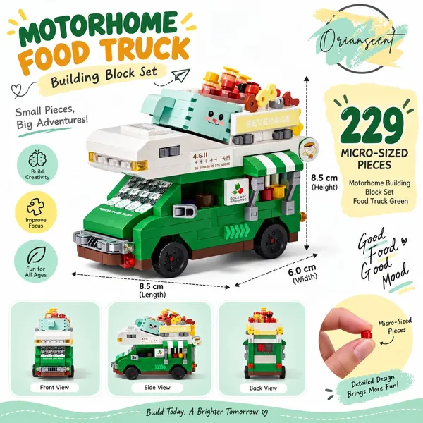 Motorhome_Building_Blocks_Set_Food_Truck_Green