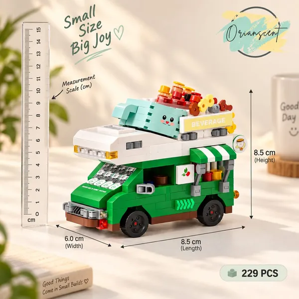 Motorhome_Building_Blocks_Set_Food_Truck_Green