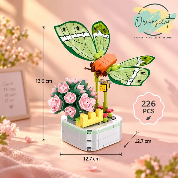 DIY_Butterfly_Garden_Building_Block_Set_(226_Pcs)