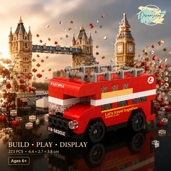 Double_Decker_Bus_Mini_Car_Building_Block_Set