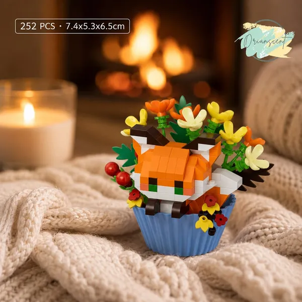 Orianscent_Building_Blocks_Panda_In_Flower_Pot_Animal_Theme_Diy_Construction_Toy_With_Display_Case_Educational_Diy_Construction_Toy_Kit_For_Kids_Creative_Animal_Building_Block_Set_Orange