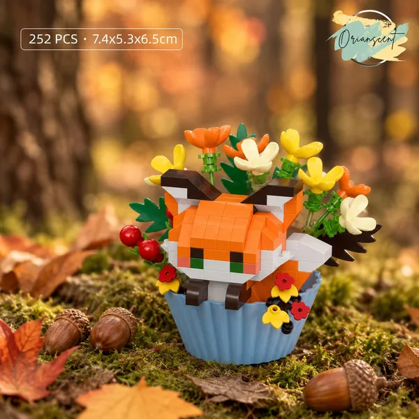 Orianscent_Building_Blocks_Panda_In_Flower_Pot_Animal_Theme_Diy_Construction_Toy_With_Display_Case_Educational_Diy_Construction_Toy_Kit_For_Kids_Creative_Animal_Building_Block_Set_Orange