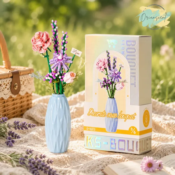 Lavender_Rose_Flower_Bouquet_Building_Block_Set_with_Vase_(303_Pcs)