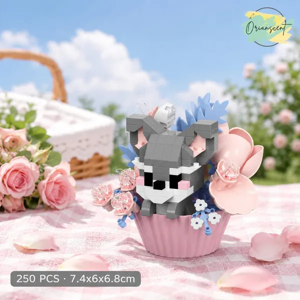 Blush_Koala_Flower_Pot_Nano_Block_Set