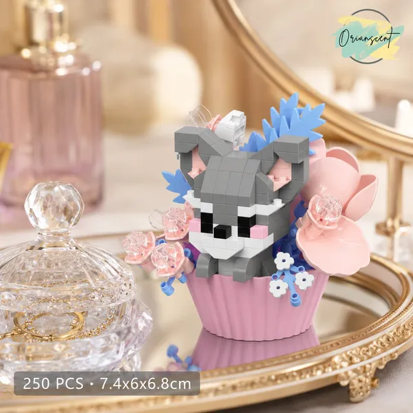 Blush_Koala_Flower_Pot_Nano_Block_Set