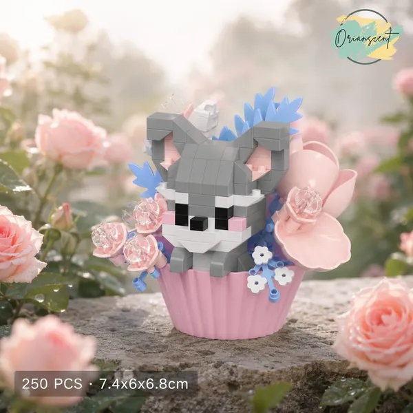 Blush_Koala_Flower_Pot_Nano_Block_Set