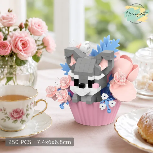 Blush_Koala_Flower_Pot_Nano_Block_Set