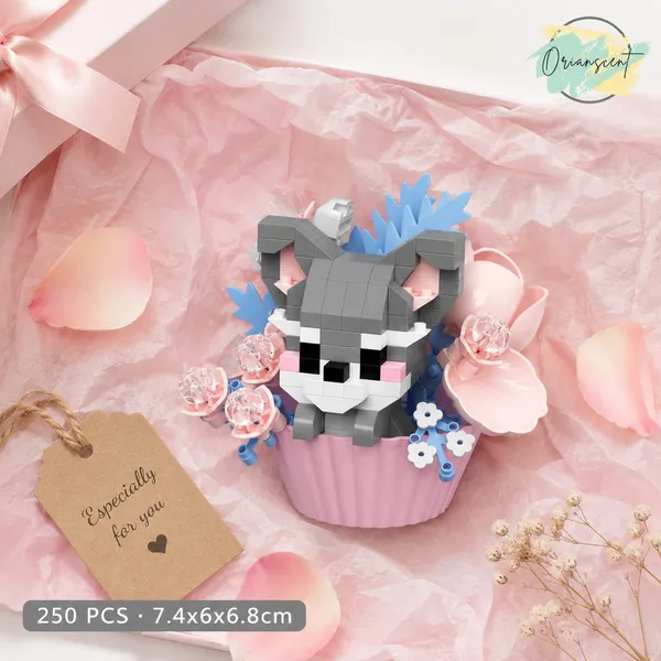 Blush_Koala_Flower_Pot_Nano_Block_Set