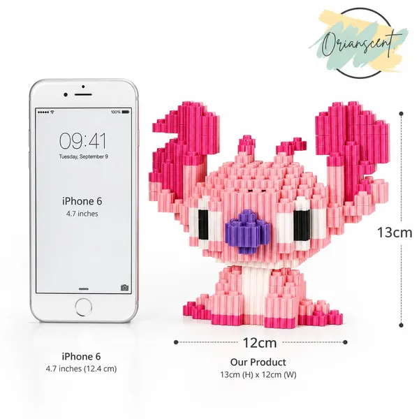 Pink_Stitch_Angel_Micro_Building_Block_Set