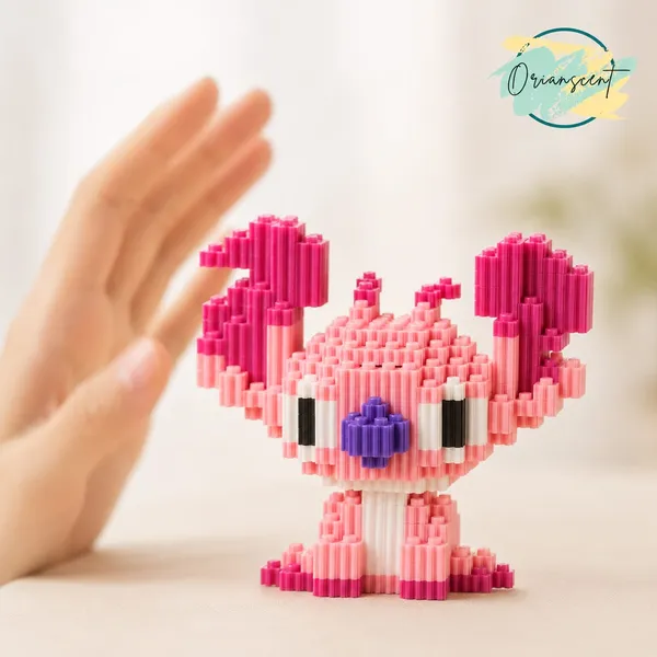 Pink_Stitch_Angel_Micro_Building_Block_Set