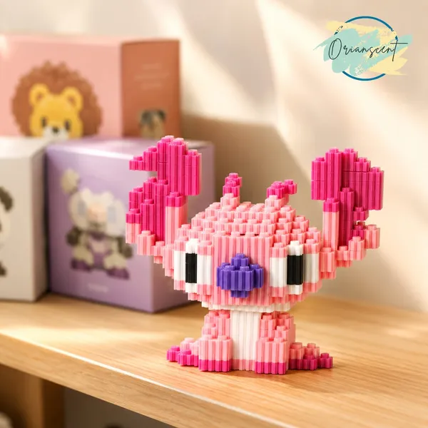 Pink_Stitch_Angel_Micro_Building_Block_Set