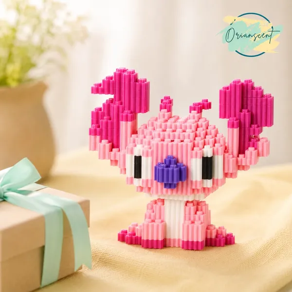 Pink_Stitch_Angel_Micro_Building_Block_Set