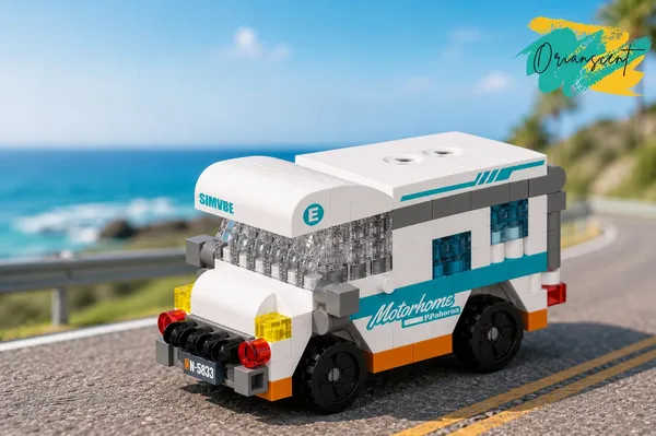 Camper_Van_Mini_Car_Building_Block_Set