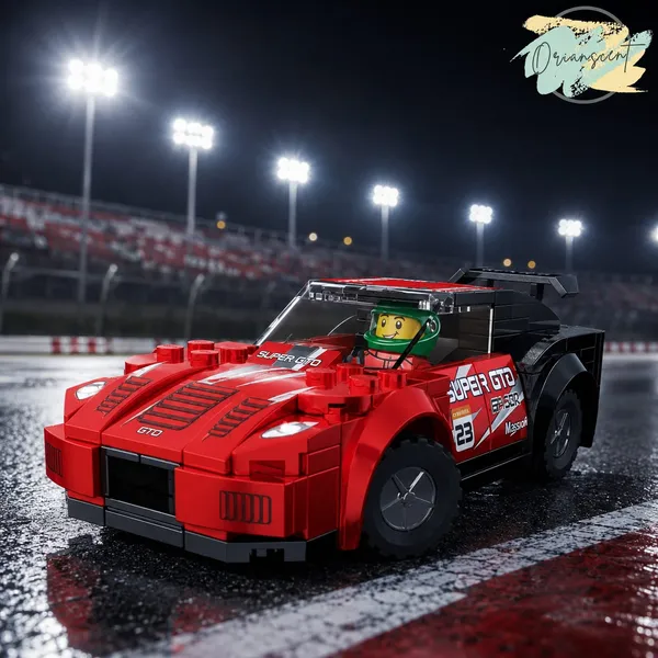 Jumbo_Red_GT_Racing_Car_Building_Blocks_Set_(151_Pieces)