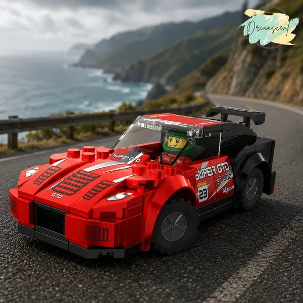 Jumbo_Red_GT_Racing_Car_Building_Blocks_Set_(151_Pieces)